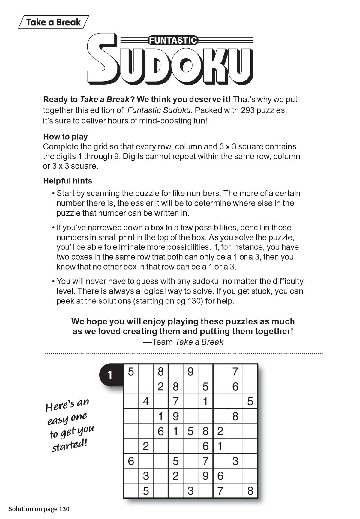 Funtastic Sudoku #2 Magazine Shop US