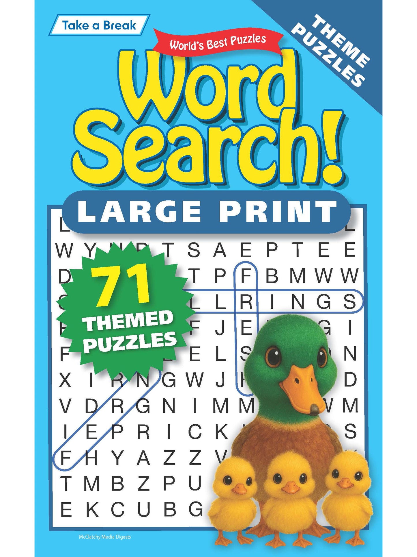 World's Best Puzzle - Word Search 26.01.16: Large Print, 71 Themed Puzzles, Relax & Unwind, Great For Travel, Unplug, Solve & More! Magazine Shop US
