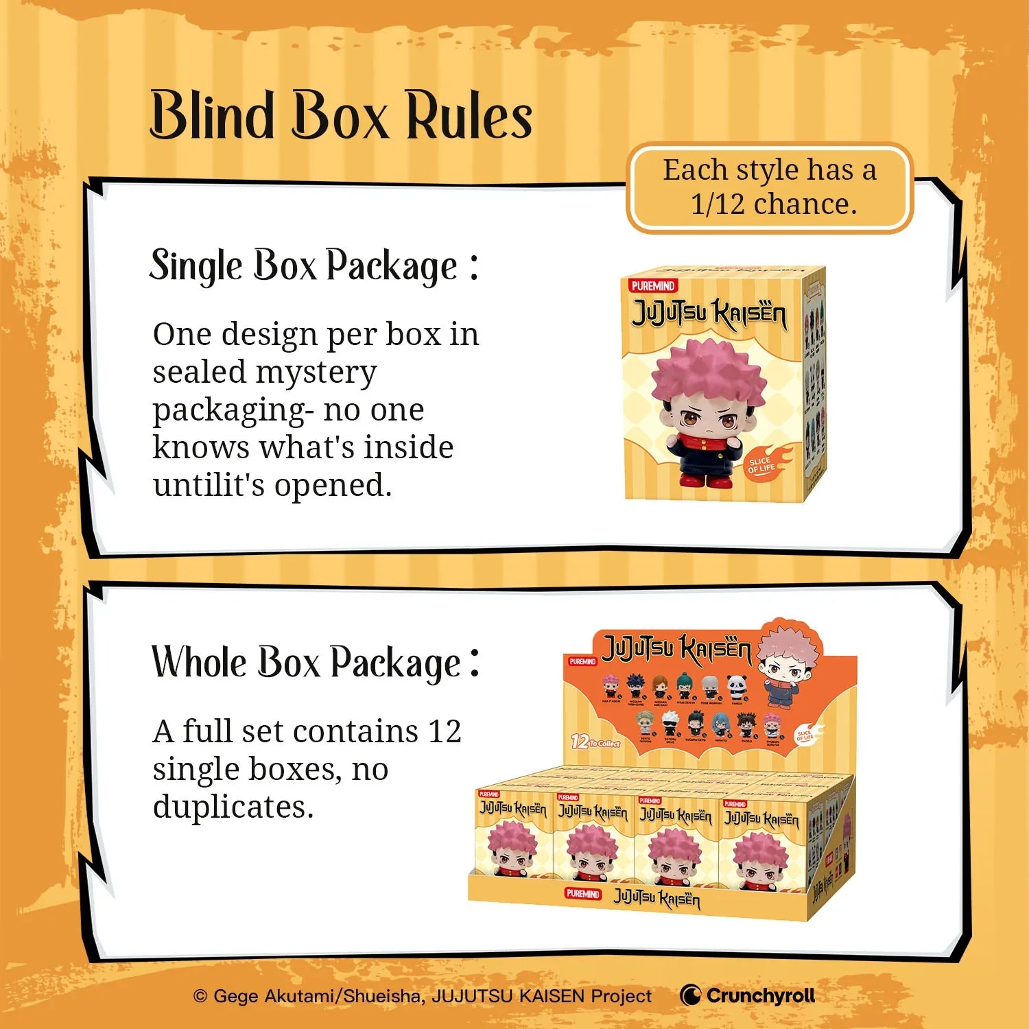 Puremind x Jujutsu Kaisen Slice of Life Blind Box - Official Mystery Figure Super Anime Store
