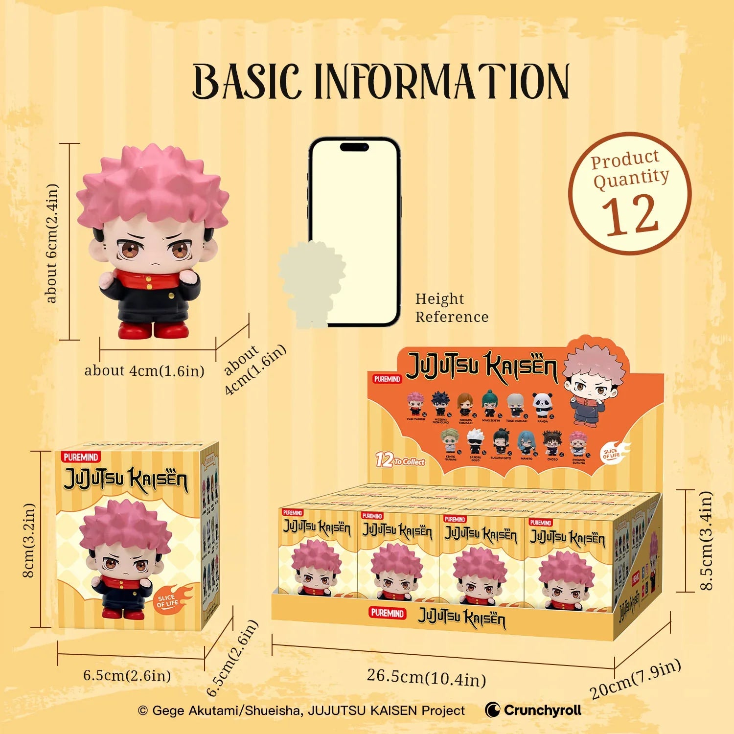 Puremind x Jujutsu Kaisen Slice of Life Blind Box - Official Mystery Figure Super Anime Store