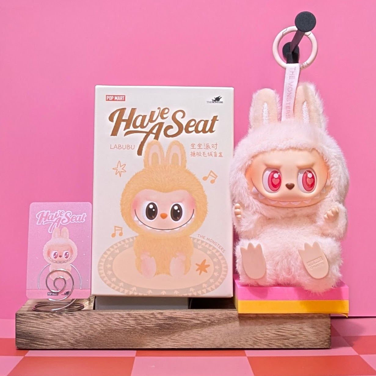[IN STOCK] POPMART Have a Seat Vinyl Plush Blind Box Labubu Dada Ralphie's Funhouse