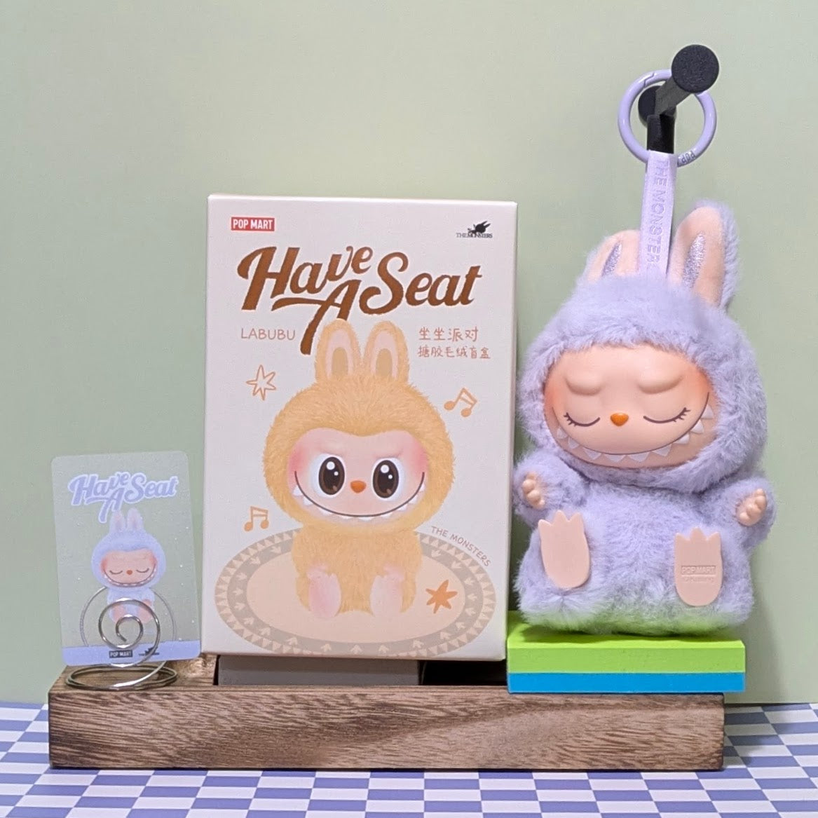 [IN STOCK] POPMART Have a Seat Vinyl Plush Blind Box Labubu Zizi Ralphie's Funhouse