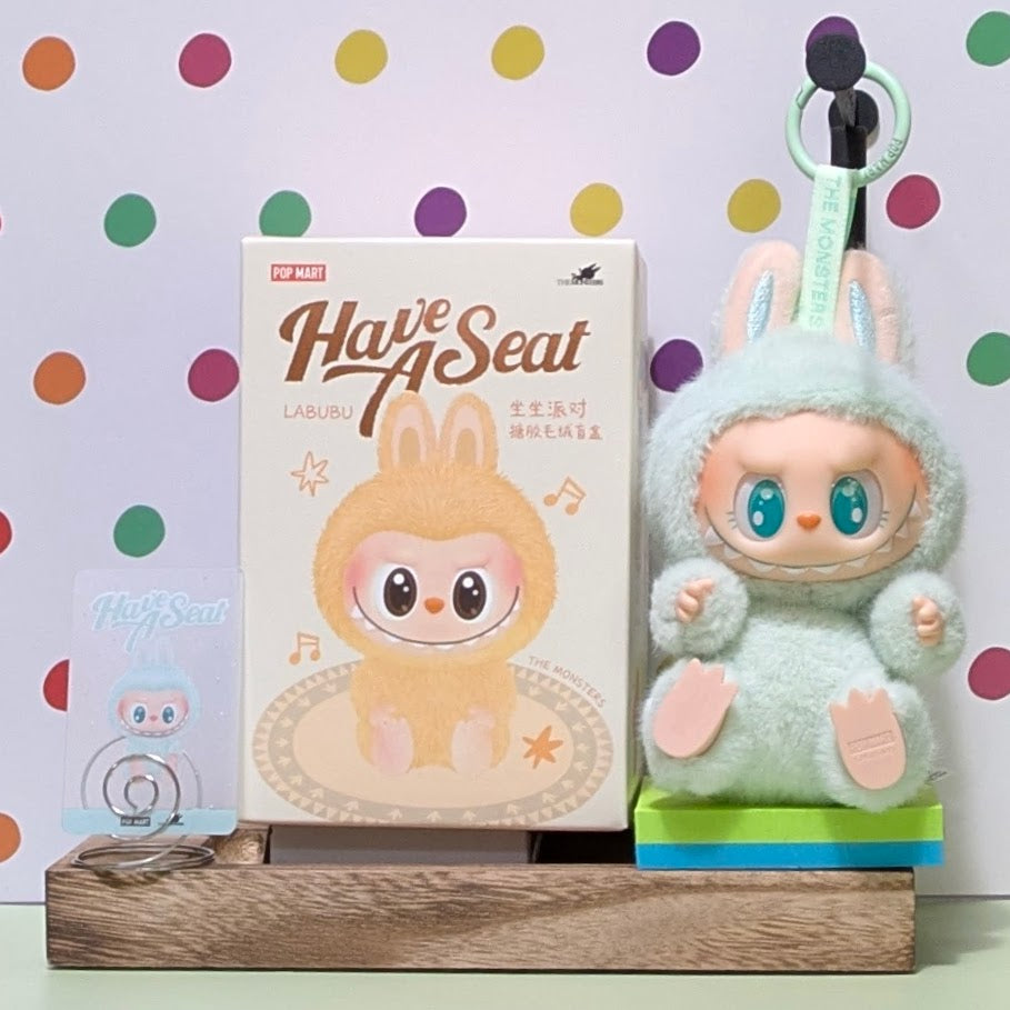 [IN STOCK] POPMART Have a Seat Vinyl Plush Blind Box Labubu Ququ Ralphie's Funhouse