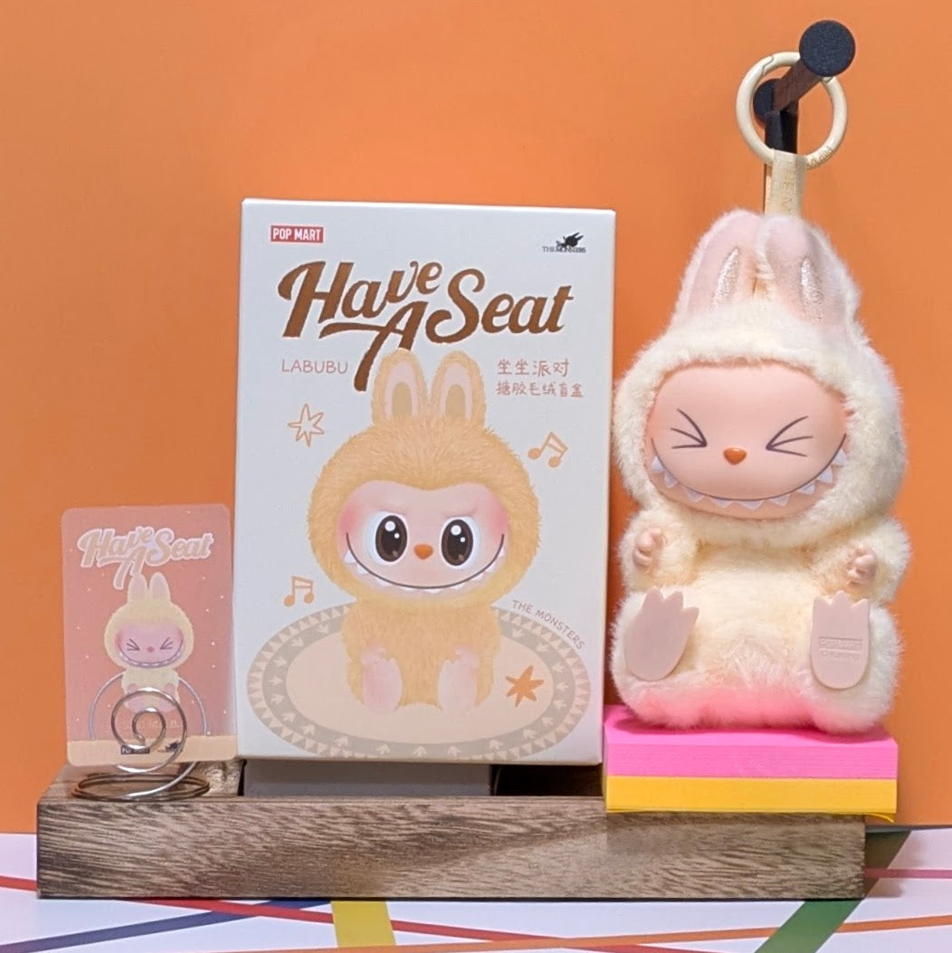 [IN STOCK] POPMART Have a Seat Vinyl Plush Blind Box Labubu Sisi Ralphie's Funhouse