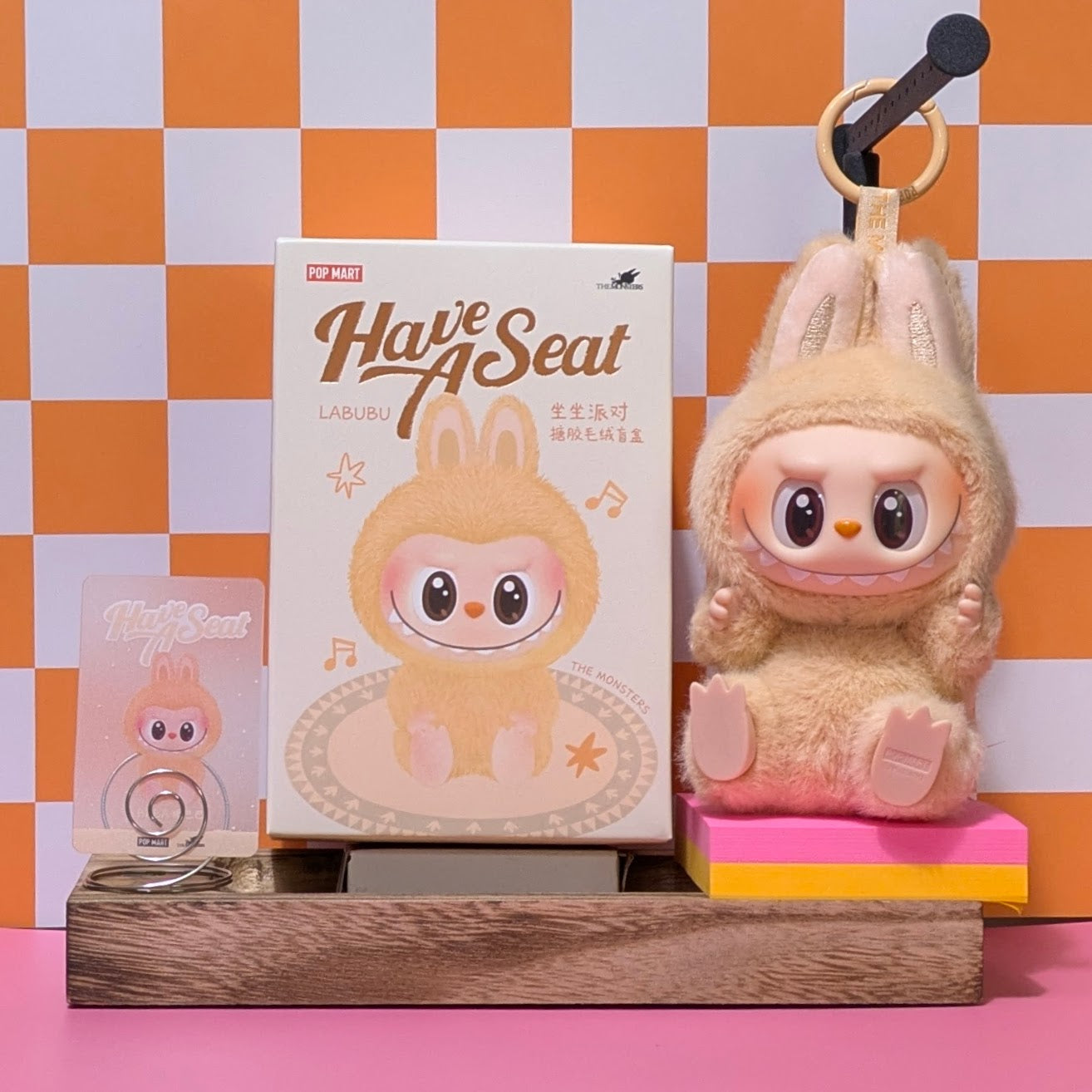[IN STOCK] POPMART Have a Seat Vinyl Plush Blind Box Labubu Baba Ralphie's Funhouse