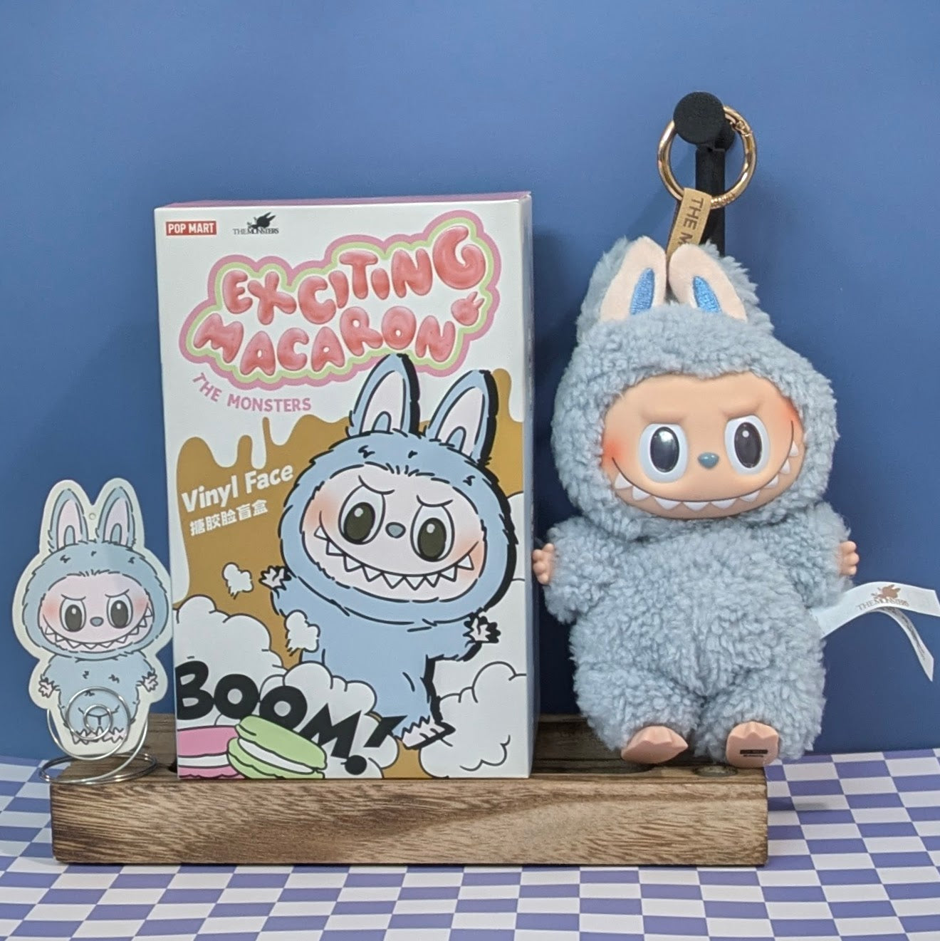 [IN STOCK] POPMART Exciting Macaron Vinyl Face Blind Box Labubu Sea Salt Coconut Ralphie's Funhouse