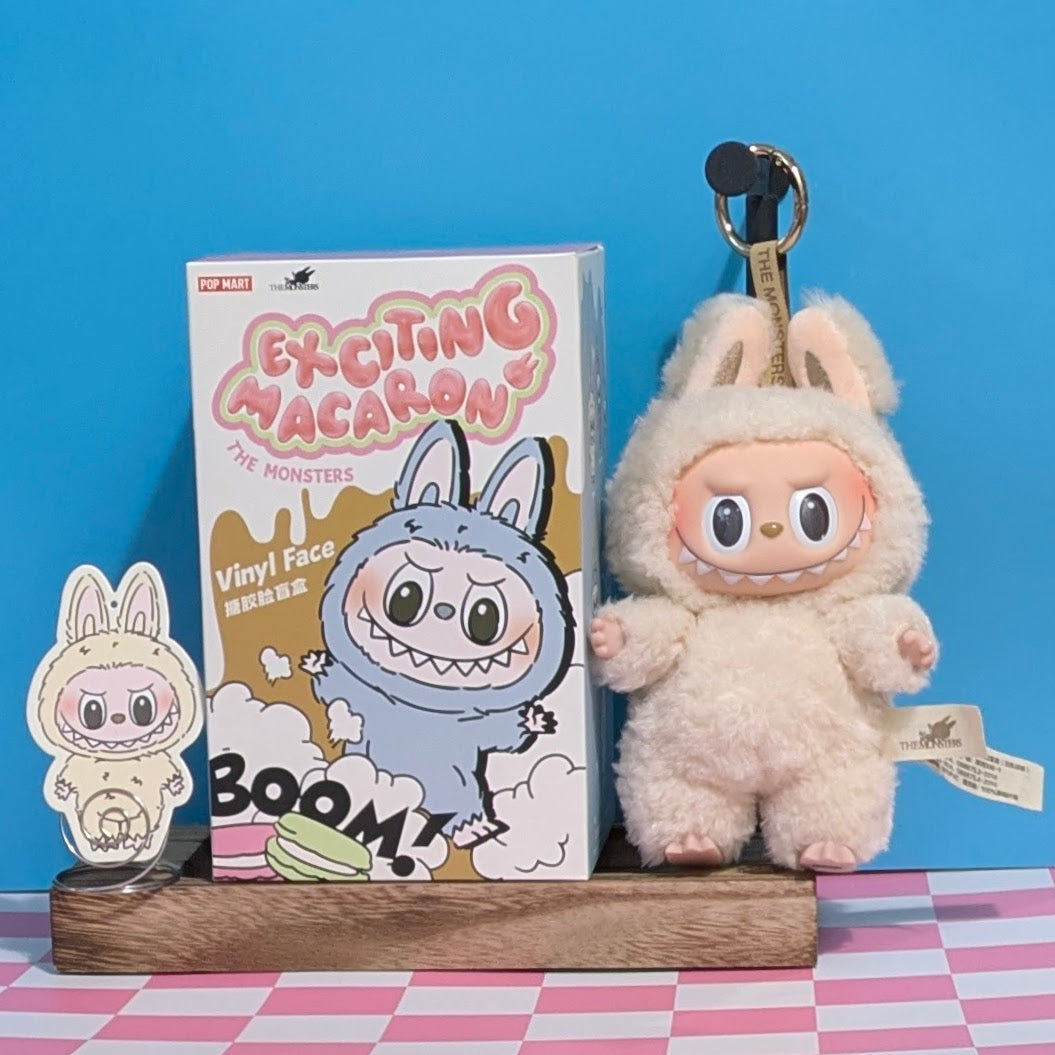 [IN STOCK] POPMART Exciting Macaron Vinyl Face Blind Box Labubu Soymilk Ralphie's Funhouse