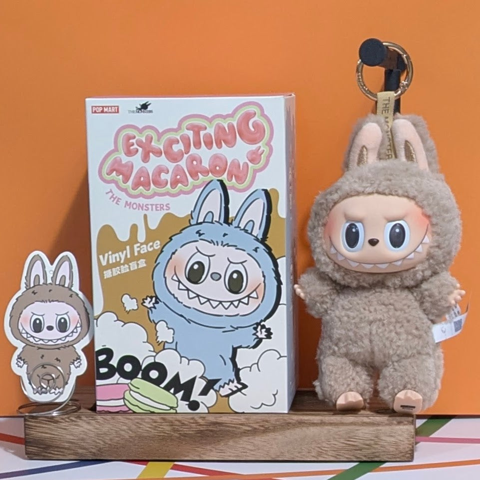 [IN STOCK] POPMART Exciting Macaron Vinyl Face Blind Box Labubu Toffee Ralphie's Funhouse