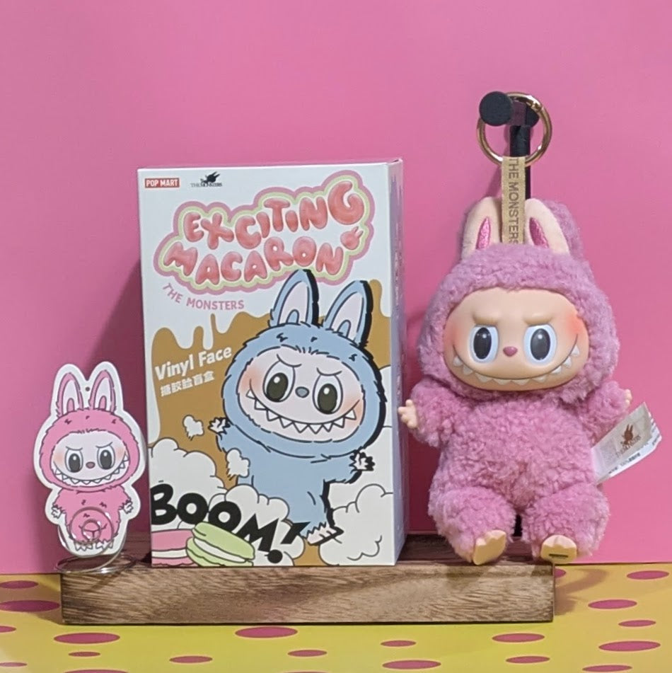 [IN STOCK] POPMART Exciting Macaron Vinyl Face Blind Box Labubu Lychee Berry Ralphie's Funhouse