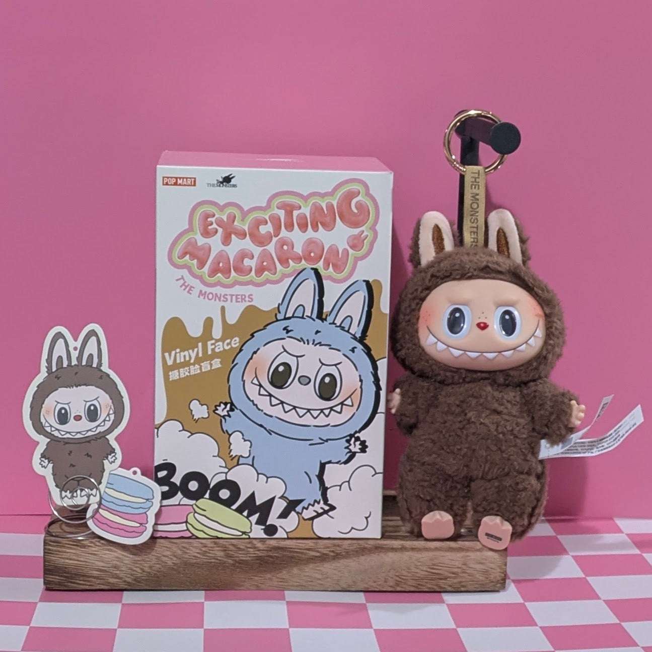 [IN STOCK] POPMART Exciting Macaron Vinyl Face Blind Box Labubu (SECRET) Chestnut Cocoa Ralphie's Funhouse