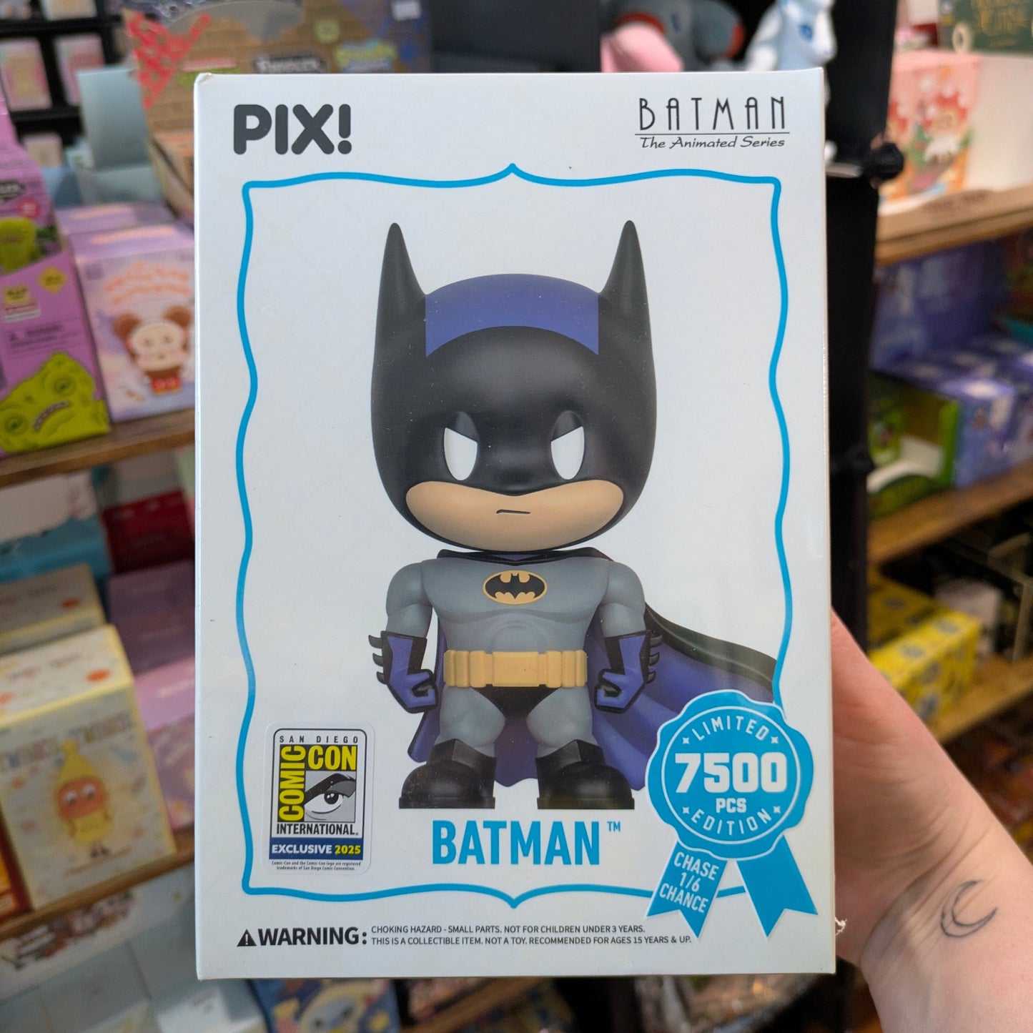 [Thrilljoy] [EXCLUSIVE] Batman the Animated Series - Batman LE7500 PIX Vinyl Figure (1 in 6 Chance at Chase) Ralphie's Funhouse