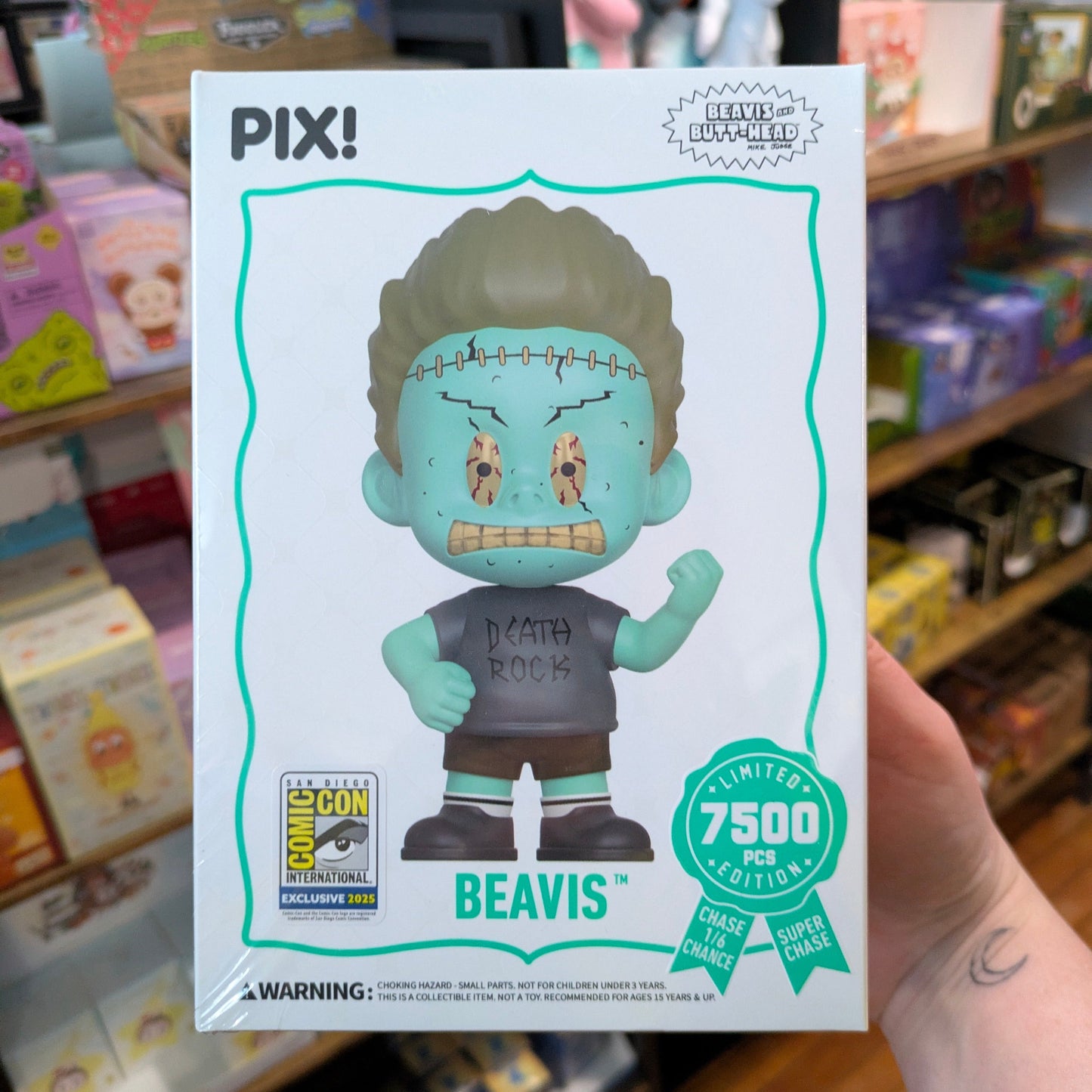 [Thrilljoy] [EXCLUSIVE] MTV's Beavis and Butt-Head - Beavis LE7500 PIX Vinyl Figure (1 in 6 Chance at Chase) Ralphie's Funhouse