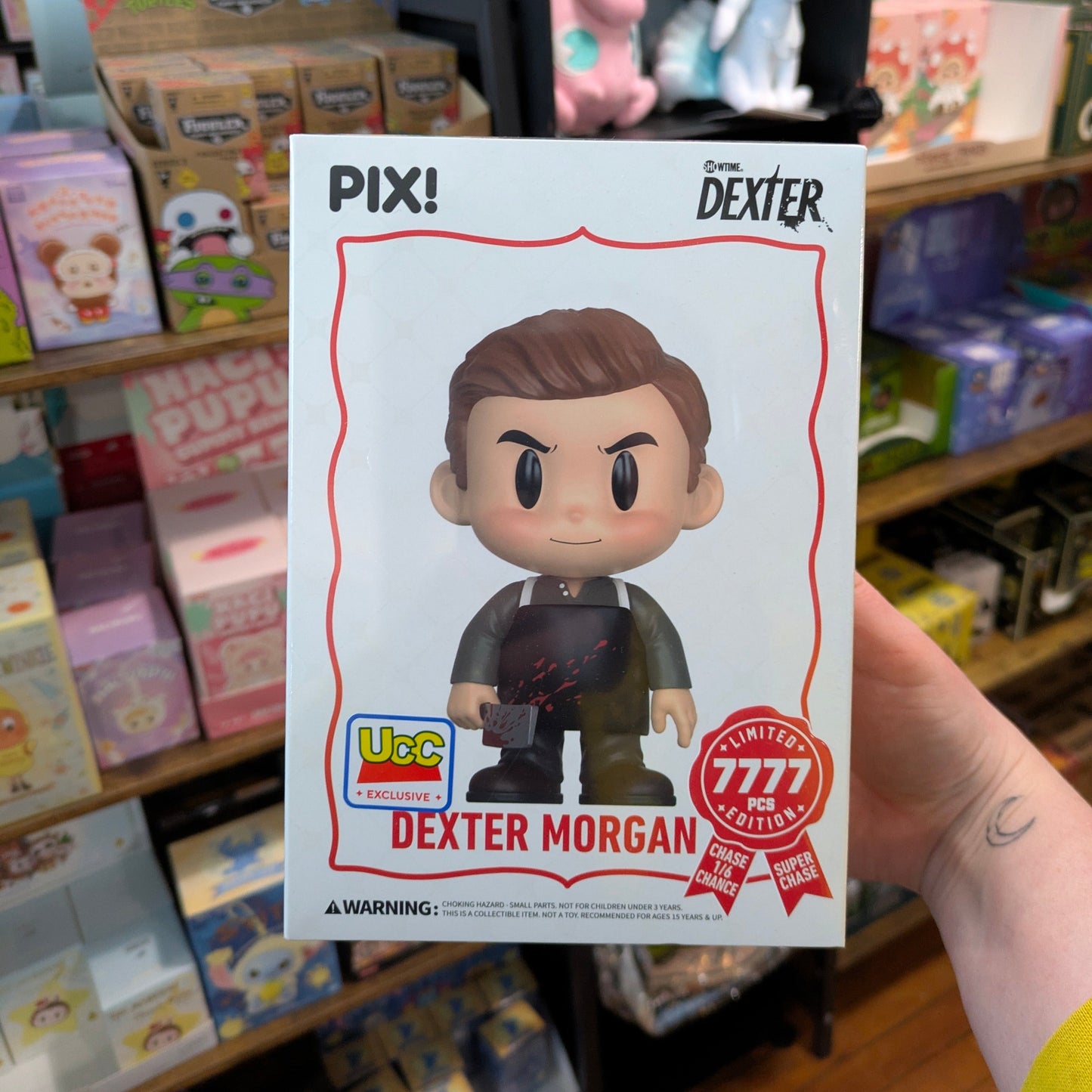 [Thrilljoy] [EXCLUSIVE] Dexter - Dexter Morgan LE7777 PIX Vinyl Figure (1 in 6 Chance at Chase) Ralphie's Funhouse