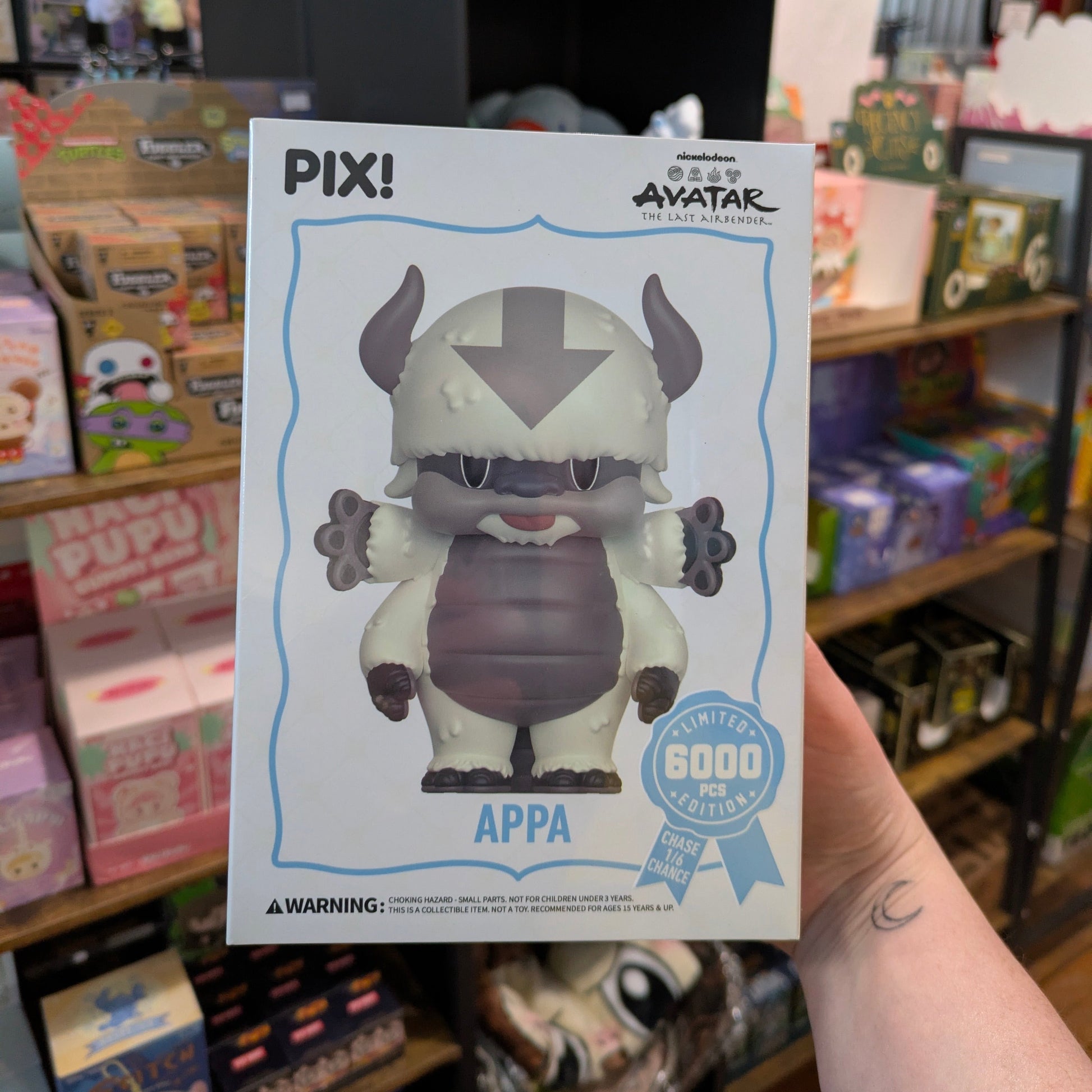 [Thrilljoy] Avatar The Last Airbender - Appa LE6000 PIX Vinyl Figure (1 in 6 Chance at Chase) Ralphie's Funhouse