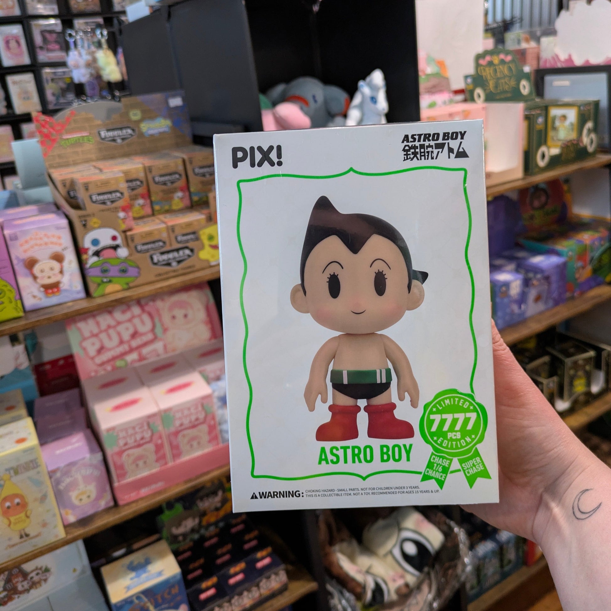 [Thrilljoy] Astro Boy - Astro Boy LE7777 PIX Vinyl Figure (1 in 6 Chance at Chase) Ralphie's Funhouse