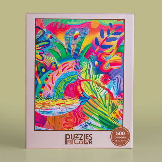 "Pachanga Familiar" By Mariell Guzman Puzzles of Color