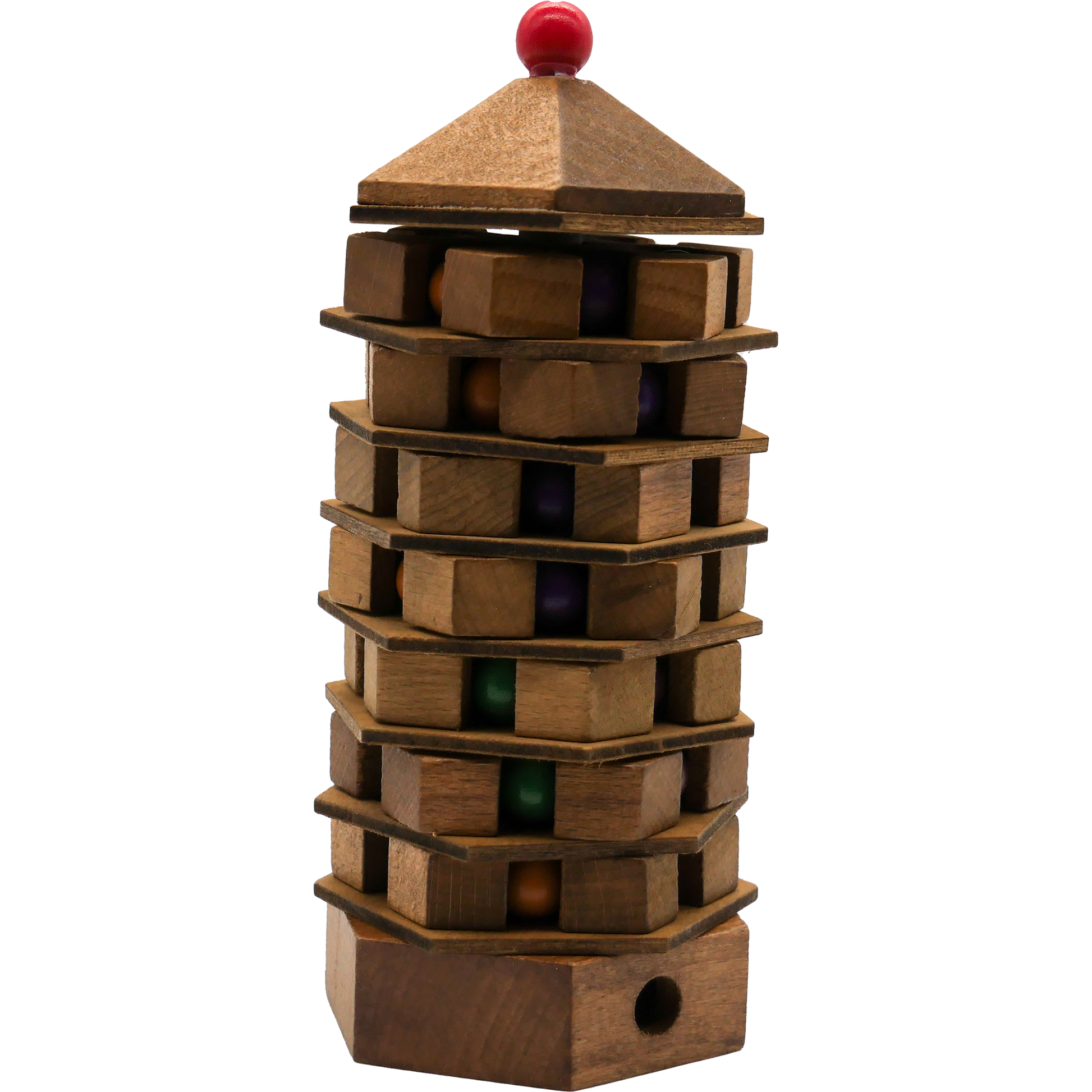 Pagoda Brainteaser Puzzle True Genius Puzzle Merchant