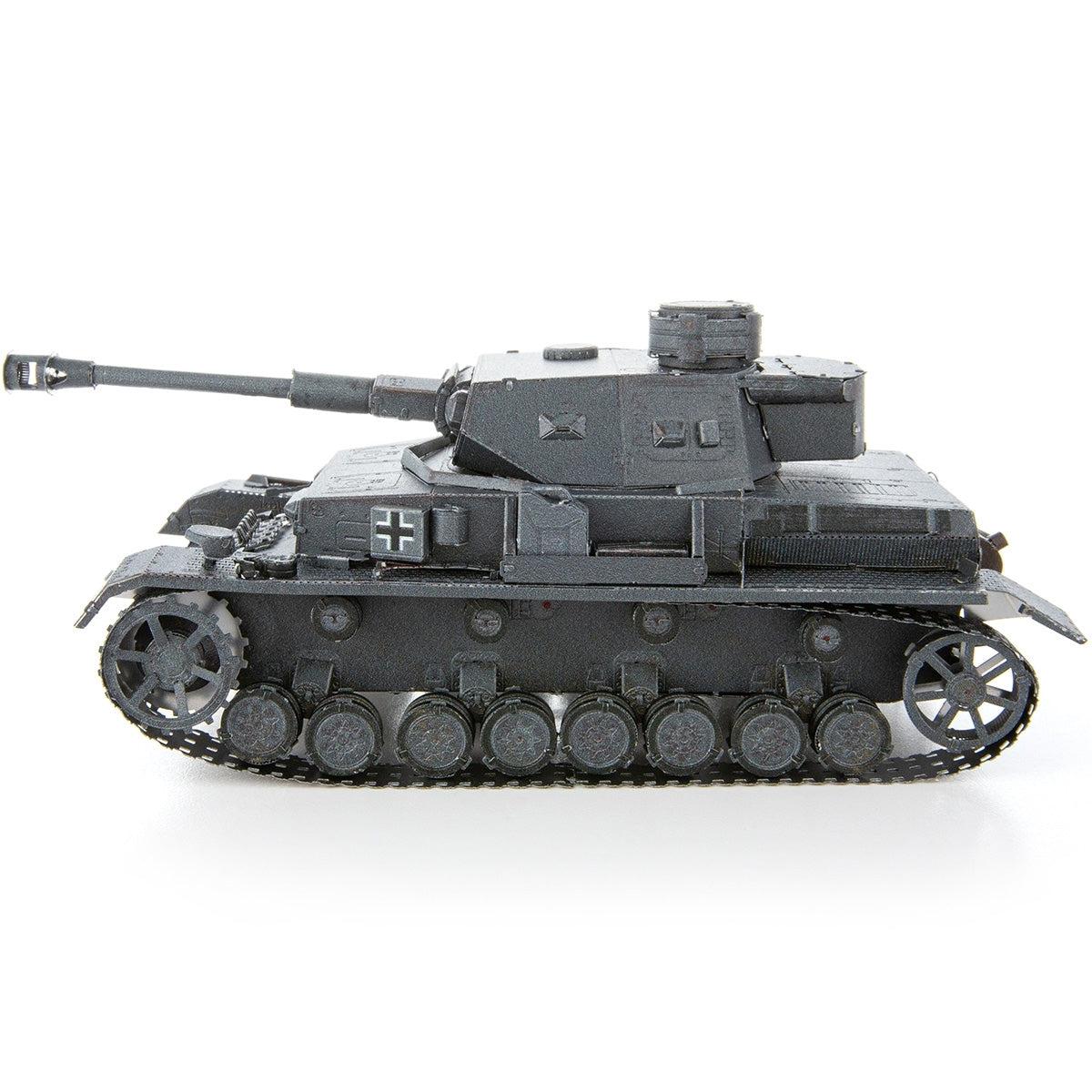 Panzer IV Tank Premium 3D Steel Model Kit Metal Earth