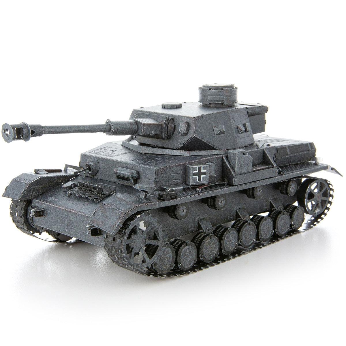 Panzer IV Tank Premium 3D Steel Model Kit Metal Earth