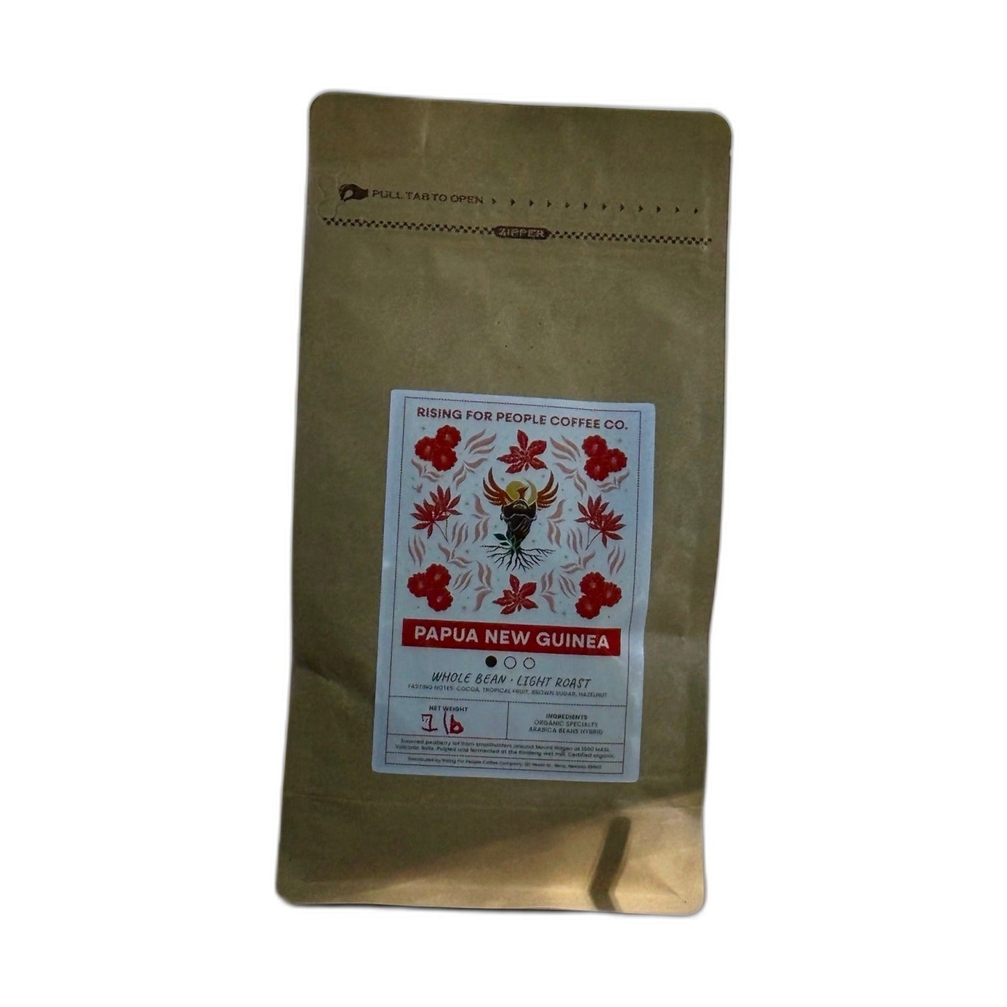 Papua New Guinea Coffee — Whole Bean, Medium-Dark Roast