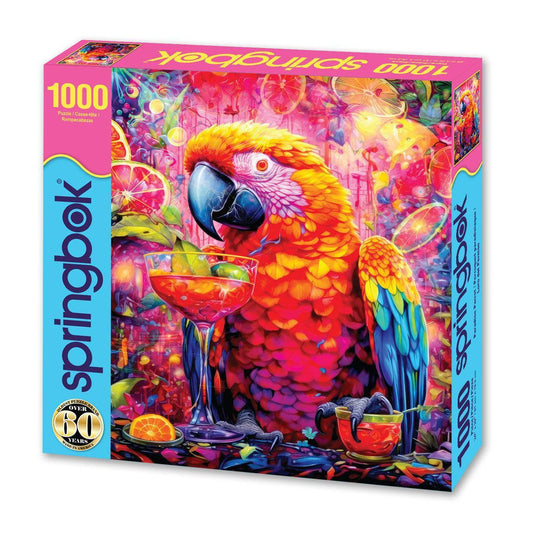 Paradise Parrot 1000 Piece Jigsaw Puzzle Springbok Puzzle Merchant