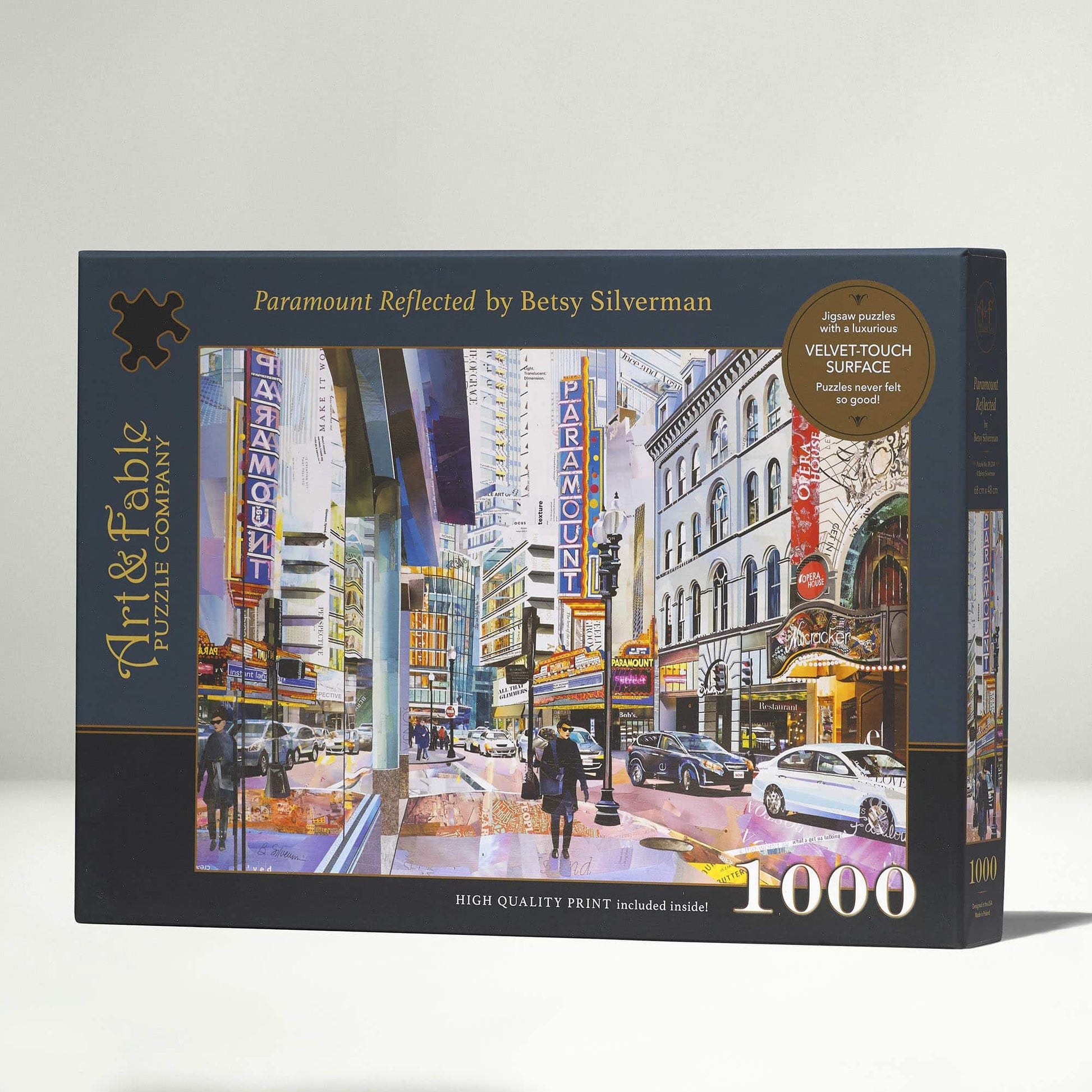 Paramount Reflected 1000 Piece Premium Jigsaw Puzzle Art & Fable Puzzle Merchant