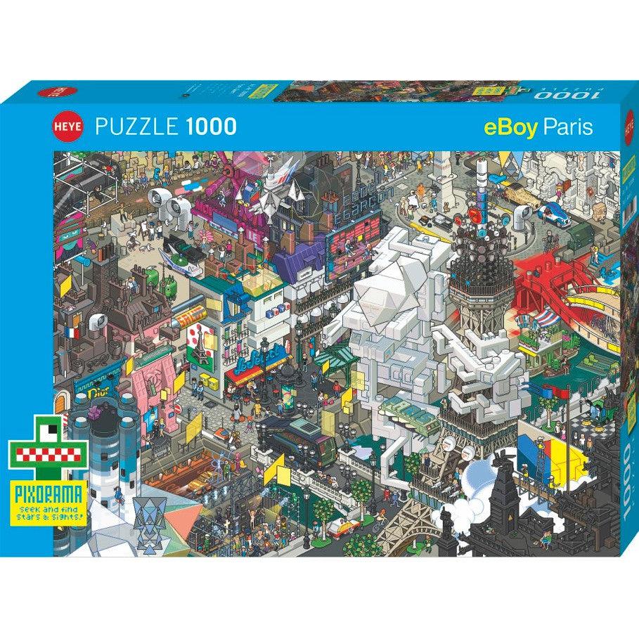 Paris Quest Pixorama 1000 Piece Jigsaw Puzzle Heye Puzzle Merchant