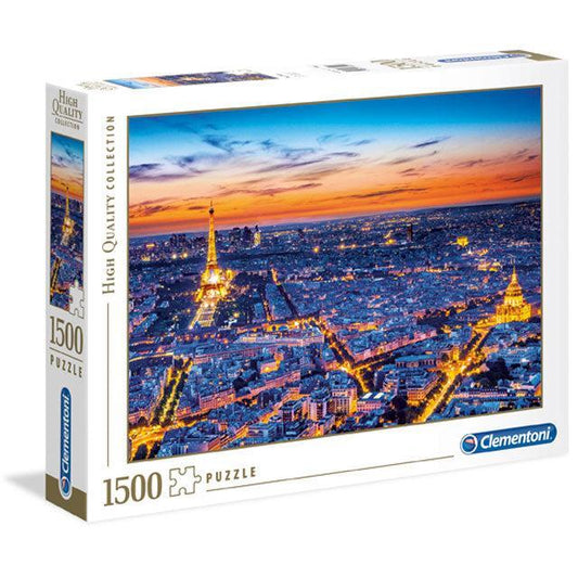 Paris View 1500 Piece Jigsaw Puzzle Clementoni