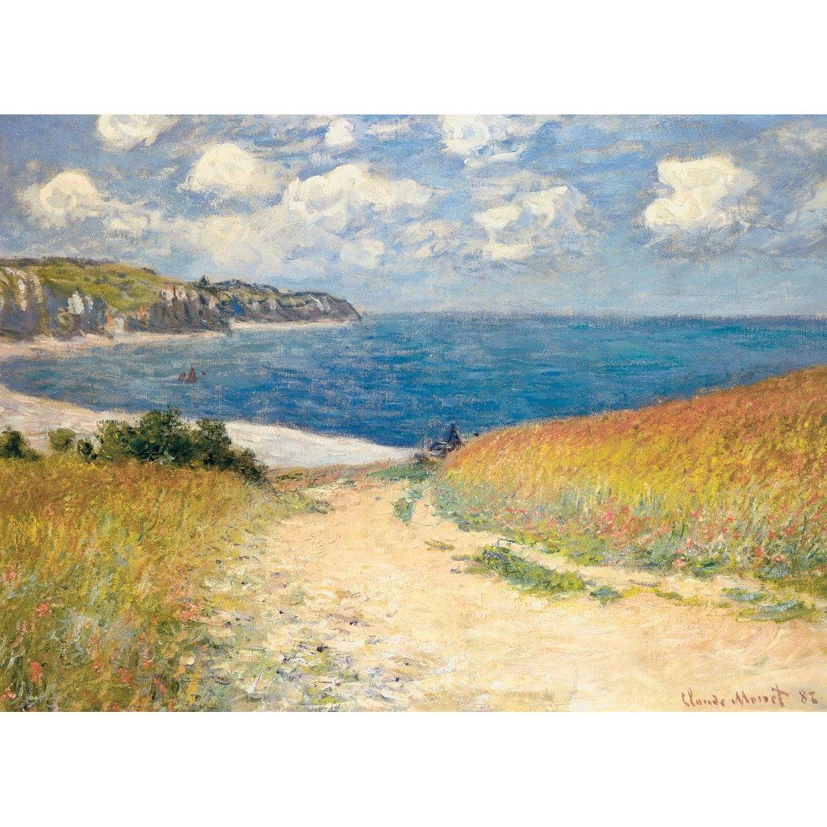 Path through the Wheat Fields by Monet 1000 Piece Jigsaw Puzzle Eurographics