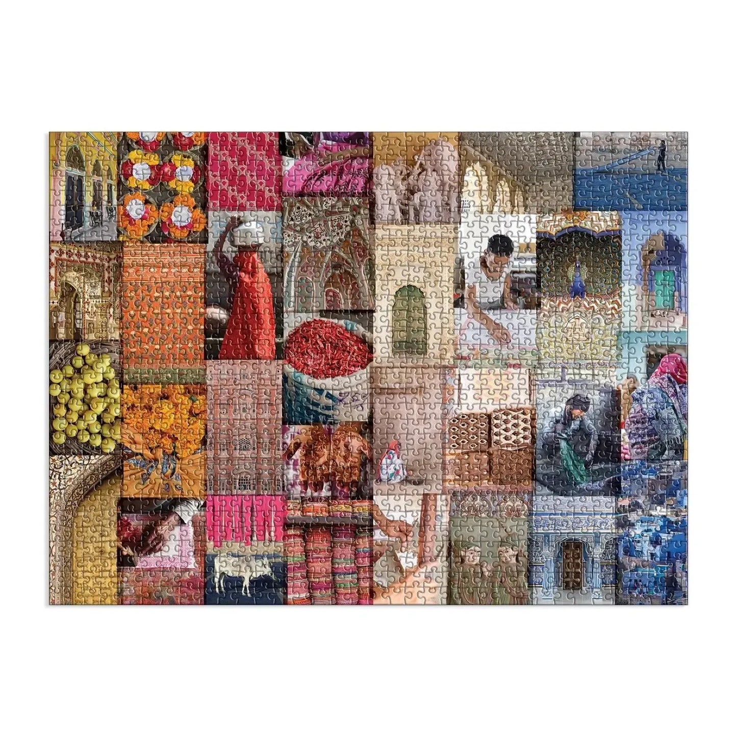 Patterns of India 1000 Piece Jigsaw Puzzle Galison