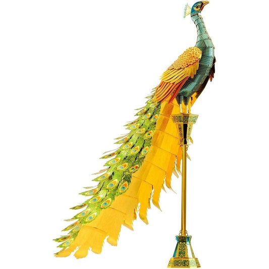 Peacock Premium 3D Steel Model Kit Metal Earth Puzzle Merchant