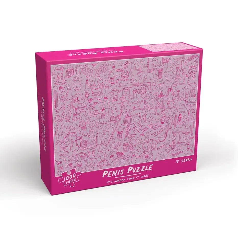 Penis 1000 Piece Jigsaw Puzzle Bubblegum Stuff