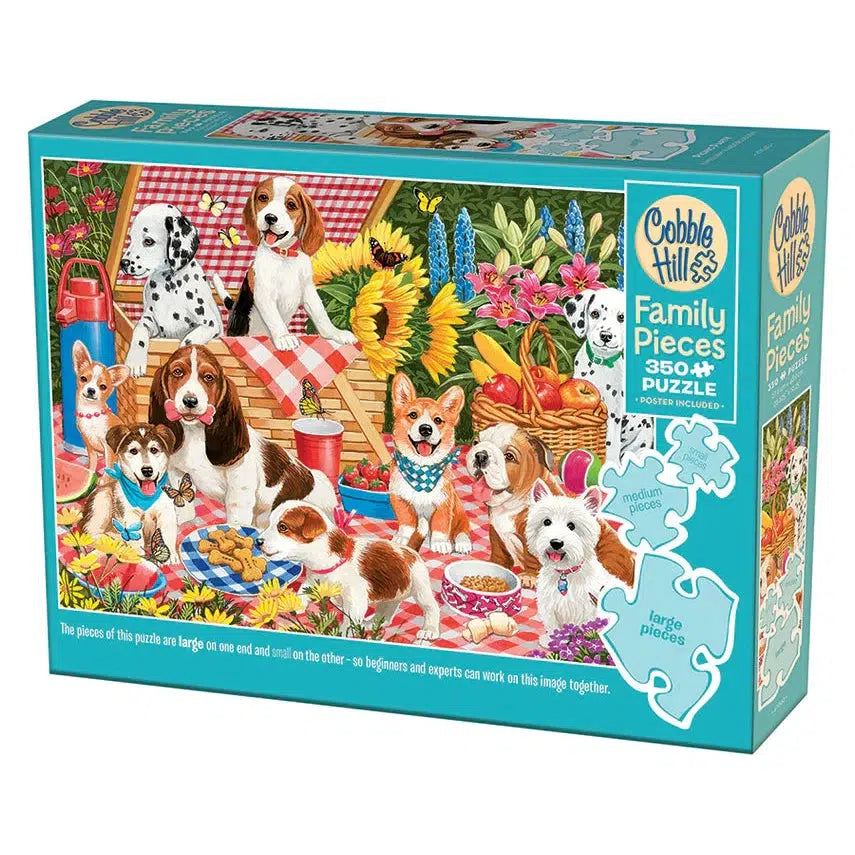 Picnic Party 350 Piece Family Jigsaw Puzzle Cobble Hill Puzzle Merchant