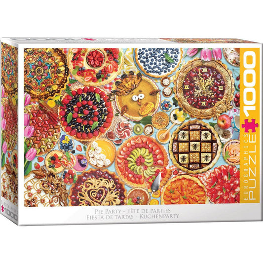 Pie Party 1000 Piece Jigsaw Puzzle Eurographics