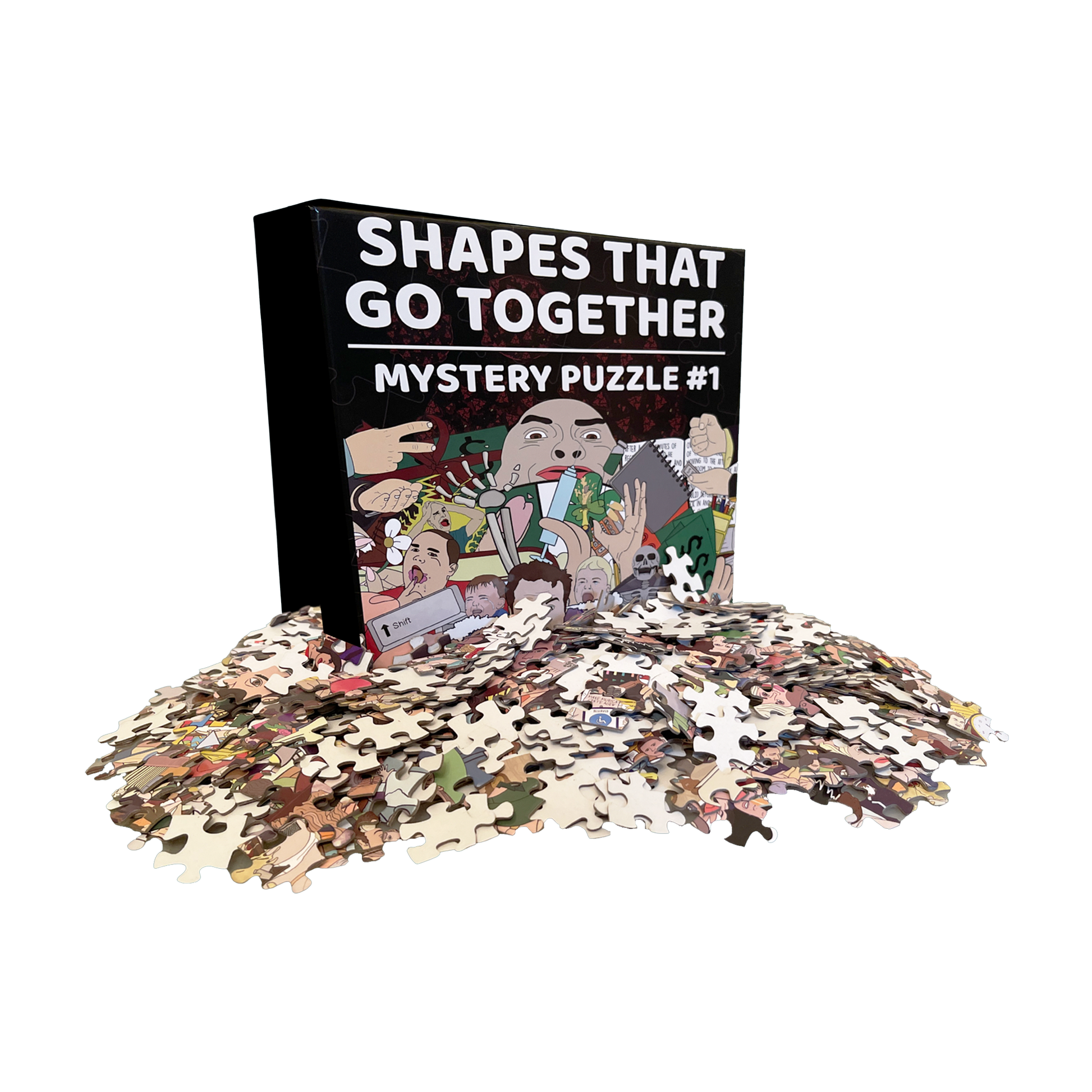 Shapes That Go Together - F-Life Mystery Puzzle #1 F-Life Games