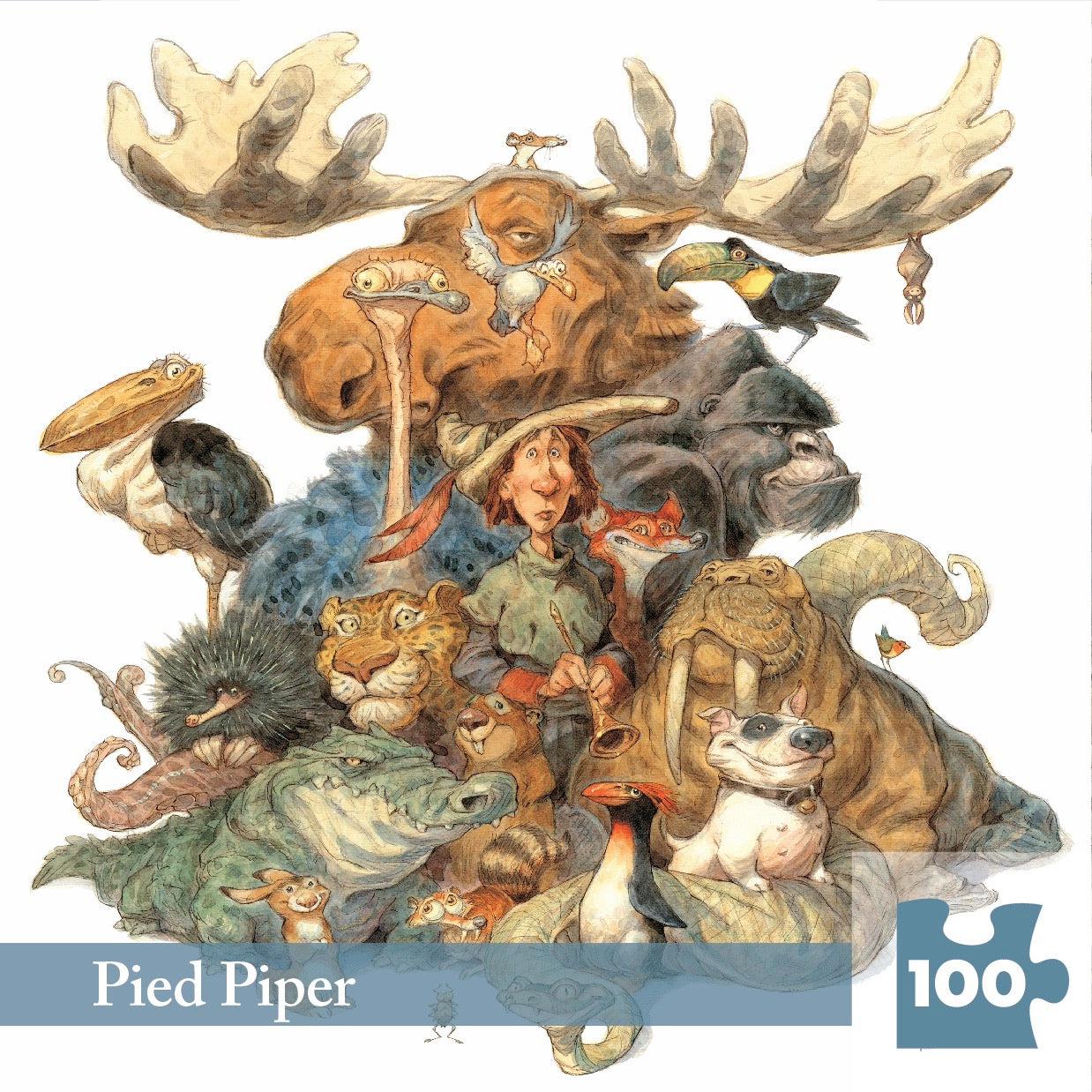 Pied Piper 100 Piece Mini Jigsaw Puzzle NYPC Puzzle Merchant