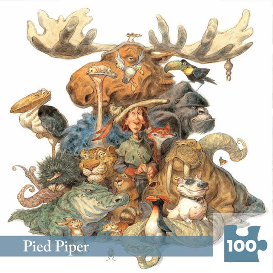 Pied Piper 100 Piece Mini Jigsaw Puzzle NYPC Puzzle Merchant