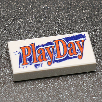 Play Day - Custom Printed 1x2 Tile B3 Customs