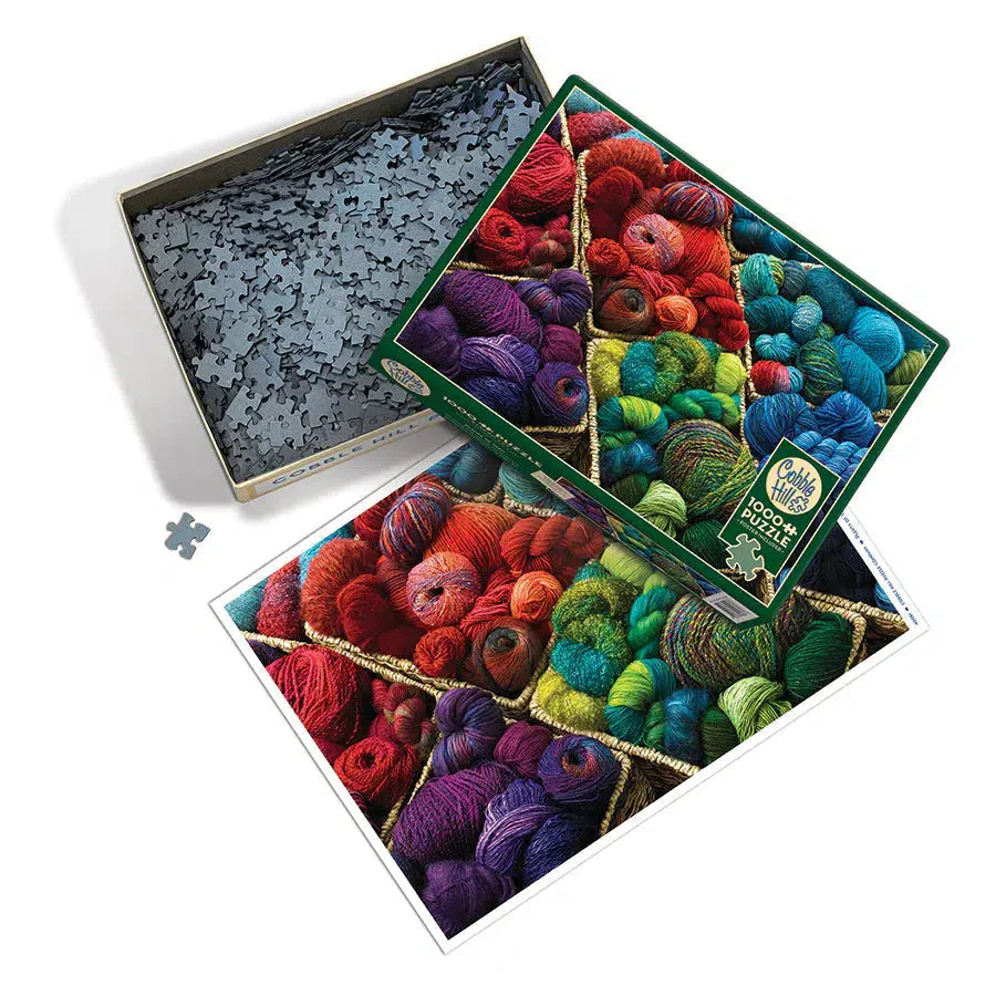 Plenty of Yarn 1000 Piece Jigsaw Puzzle Cobble Hill