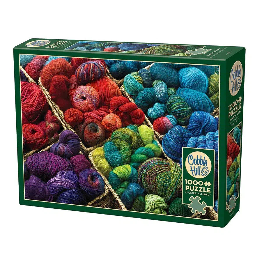 Plenty of Yarn 1000 Piece Jigsaw Puzzle Cobble Hill Puzzle Merchant