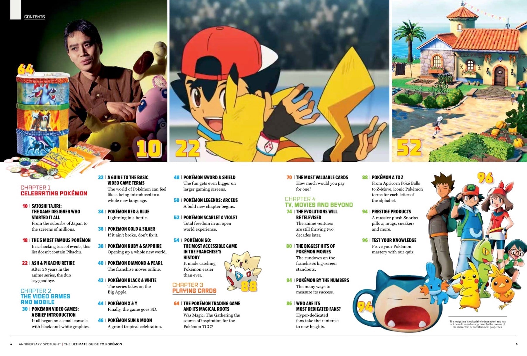 Anniversary Spotlight - The Ultimate Guide to Pokémon, Plus Whats New For The Pokemon Franchise Magazine Shop US