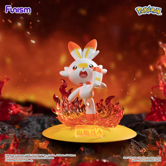 Funism Pokémon Figure (Select Variant) Scorbunny Spoils and Loot