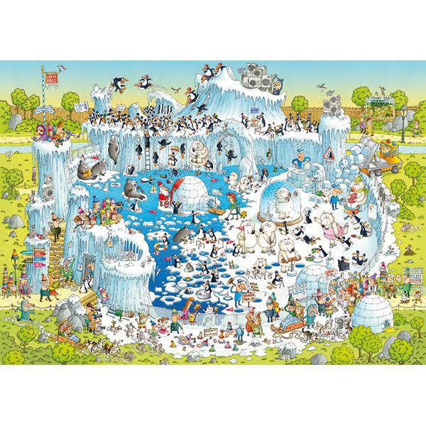 Polar Habitat Funky Zoo 1000 Piece Jigsaw Puzzle Heye
