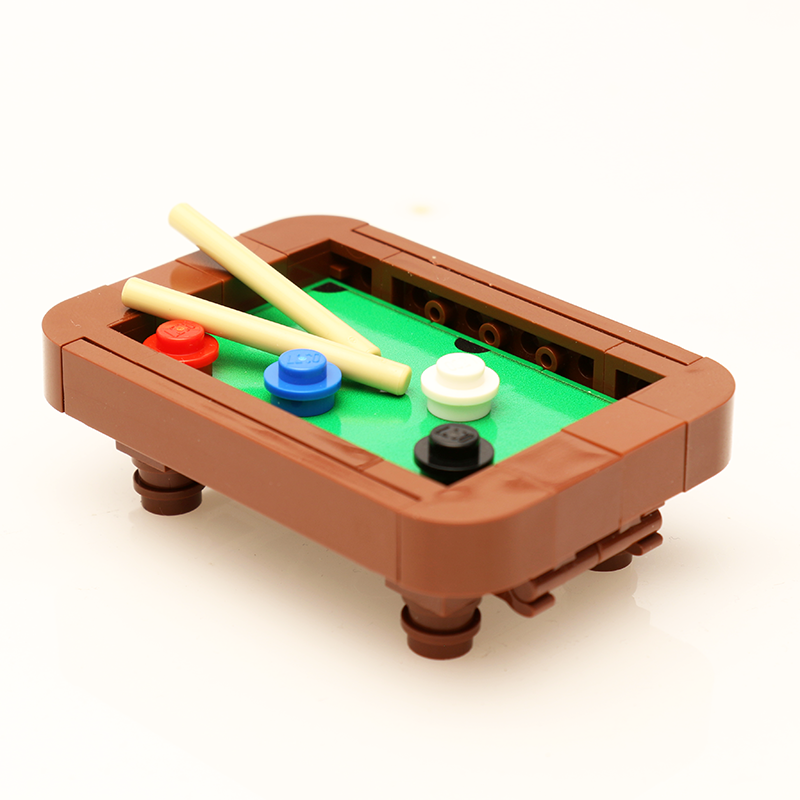 Pool Table Building Kit made from LEGO parts B3 Customs