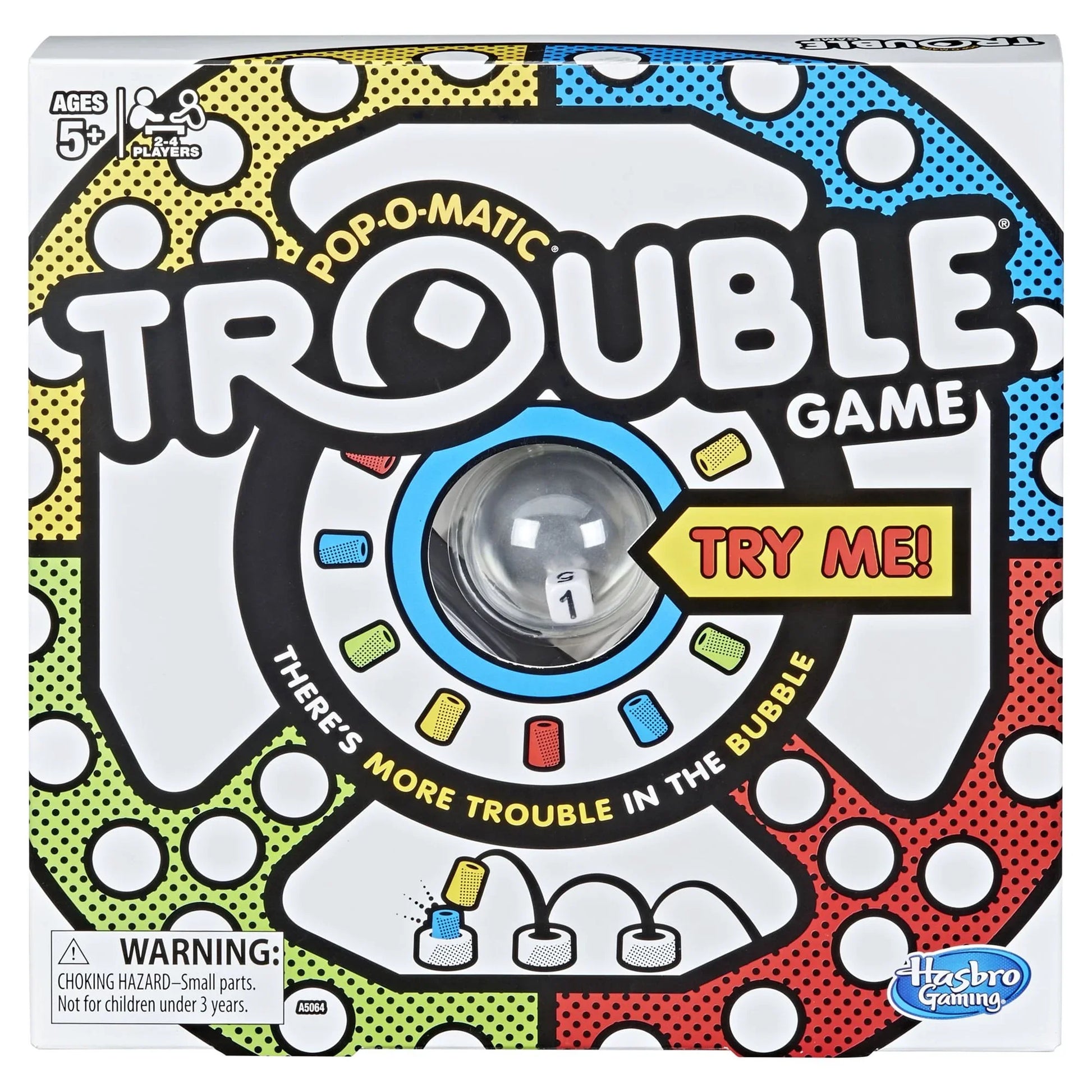 Pop-O-Matic Trouble Board Game Collectors Row