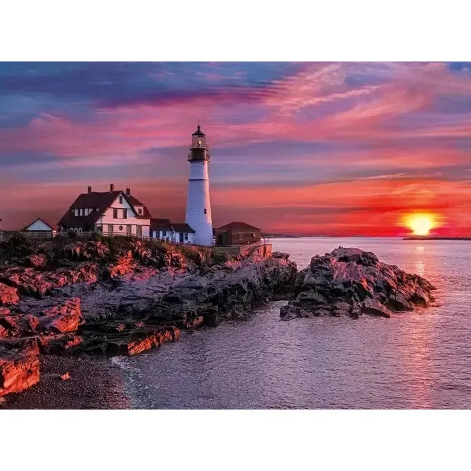 Portland Head Light 500 Piece Jigsaw Puzzle Clementoni