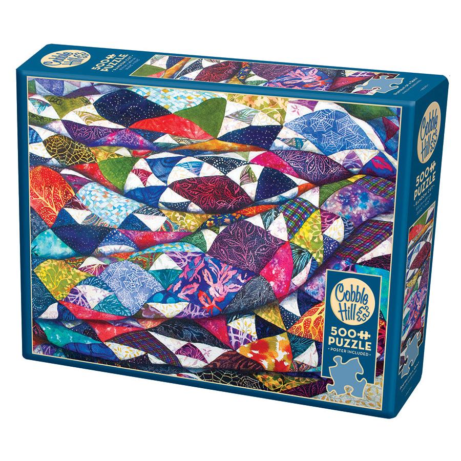 Portrait of a Quilt 500 Piece Jigsaw Puzzle Cobble Hill Puzzle Merchant