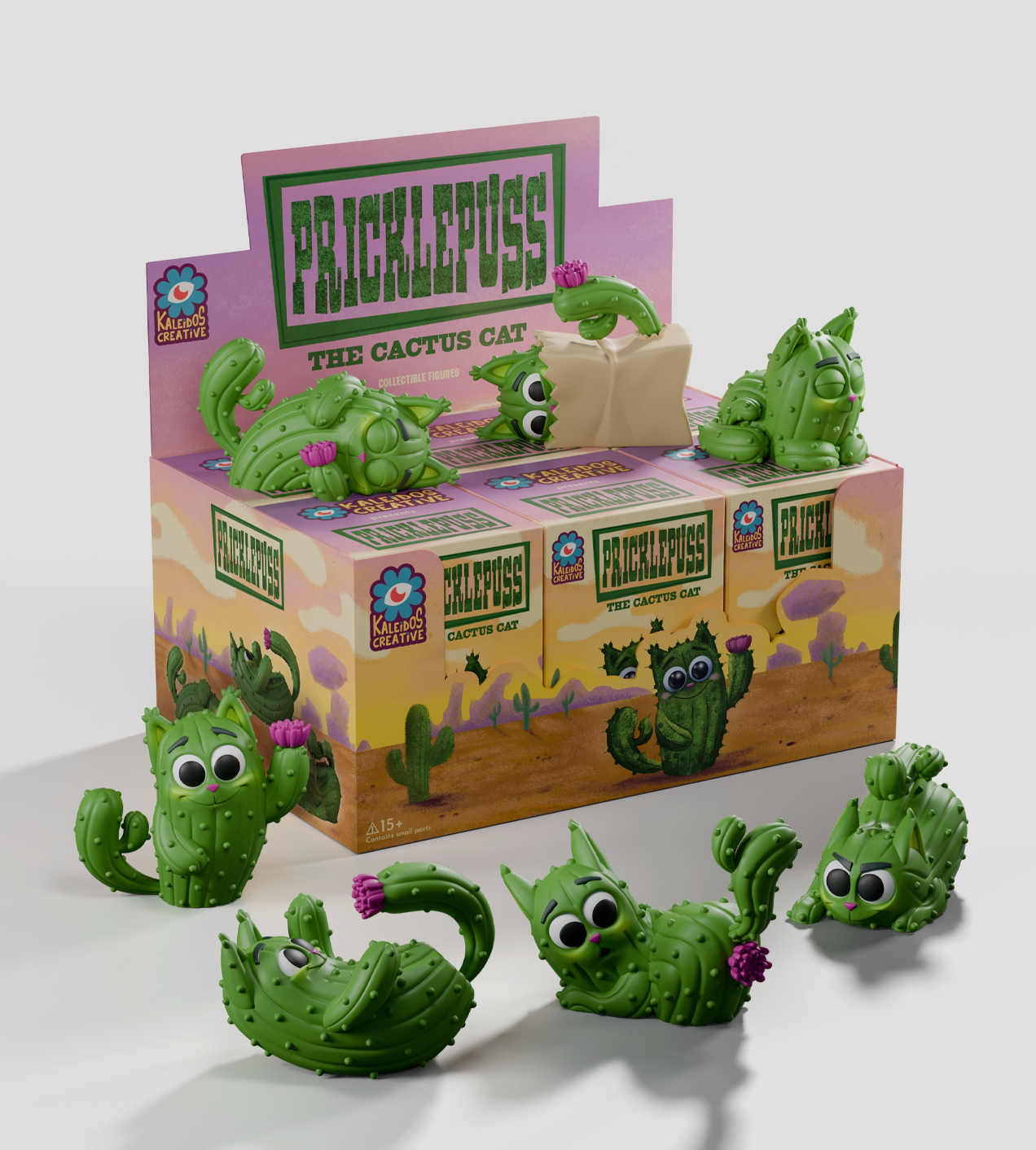 Kaleidos Creative: Pricklepuss Blind Box Ralphie's Funhouse