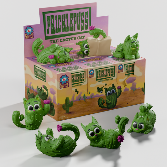 Kaleidos Creative: Pricklepuss Blind Box Ralphie's Funhouse