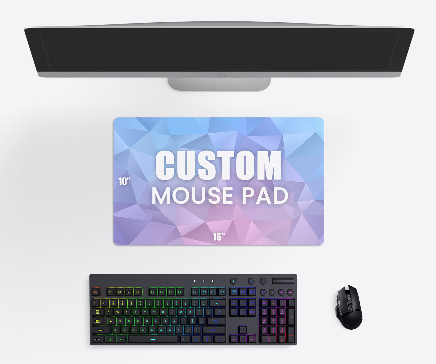 Custom Mousepad (10x16") Love Desk Mats
